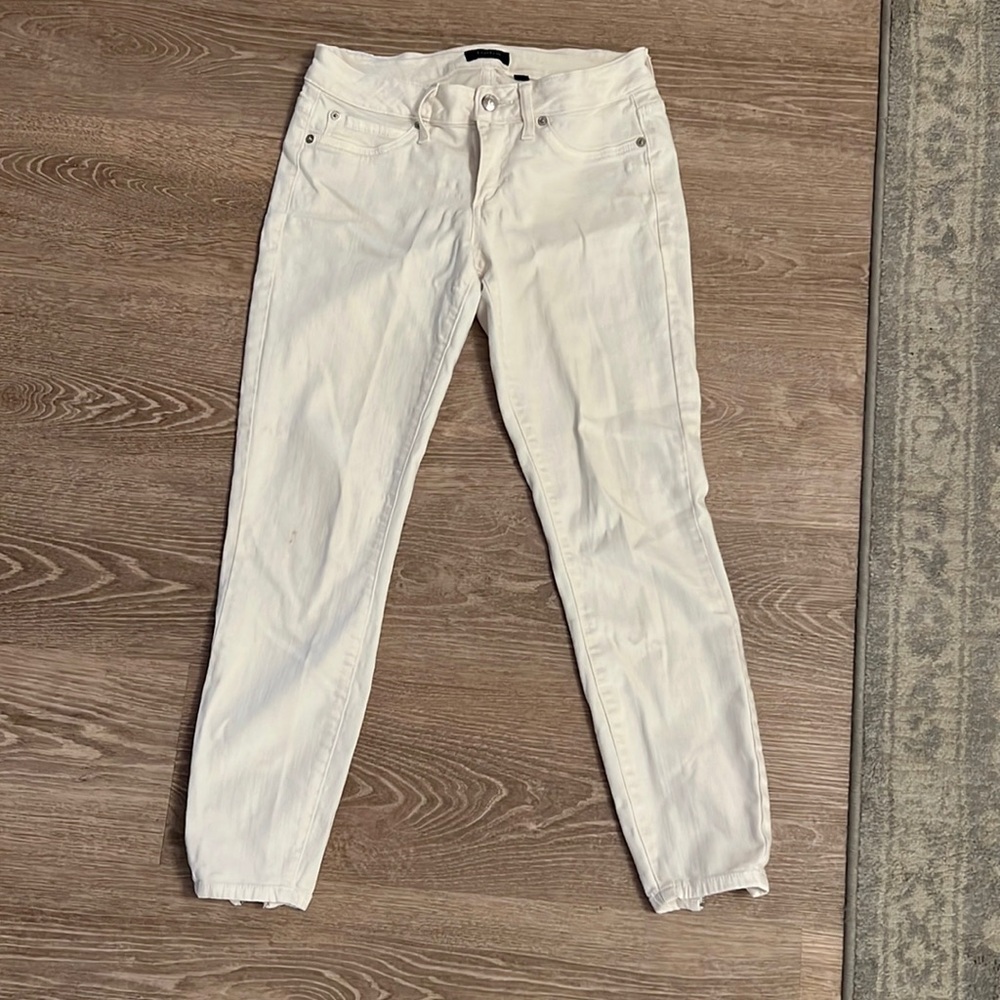 Bebe white pants